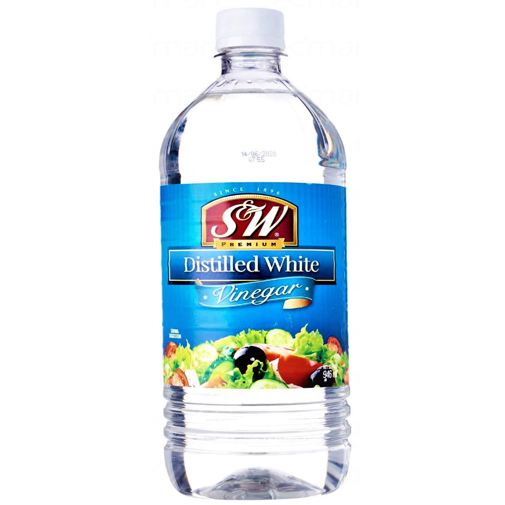 

S&W Distilled White Vinegar 946ml / SW Cuka Putih Untuk Masakan