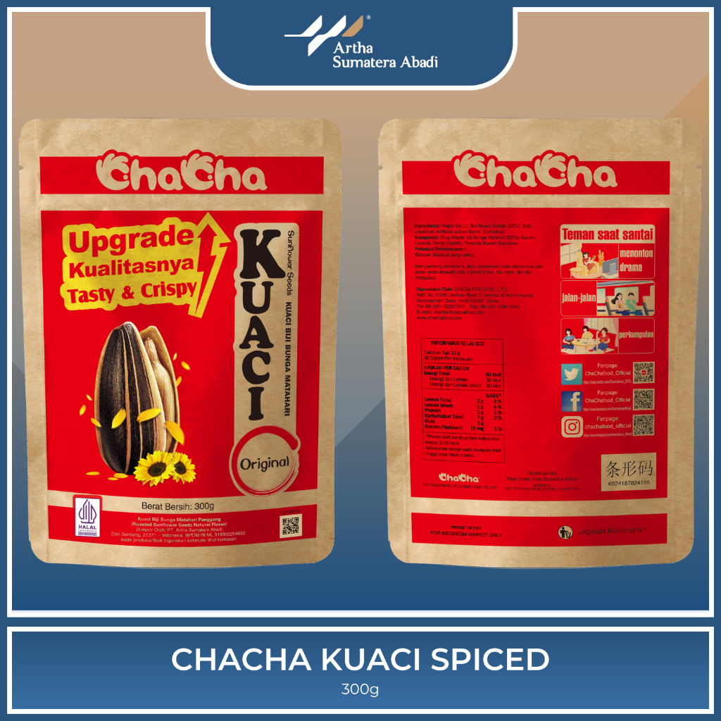 

CHACHA KUACI 300 GRAM