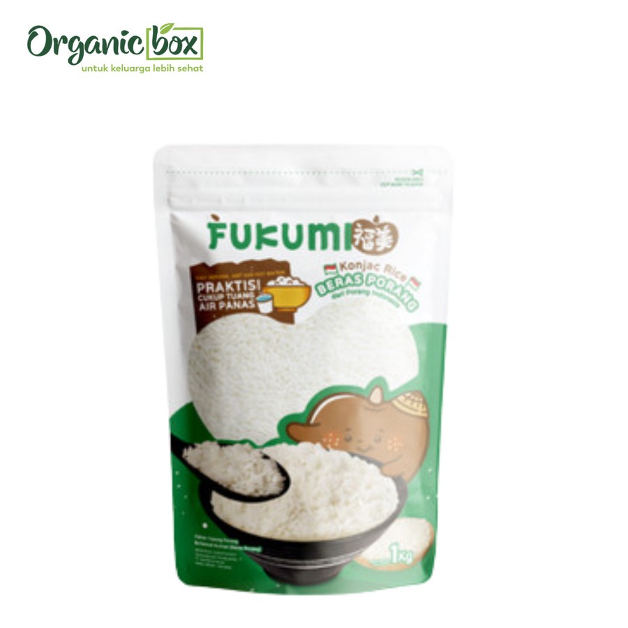 

PEROMO!!!!FUKUMI Beras Porang 2 Box Sachet - Shirataki/ Konjac Rice