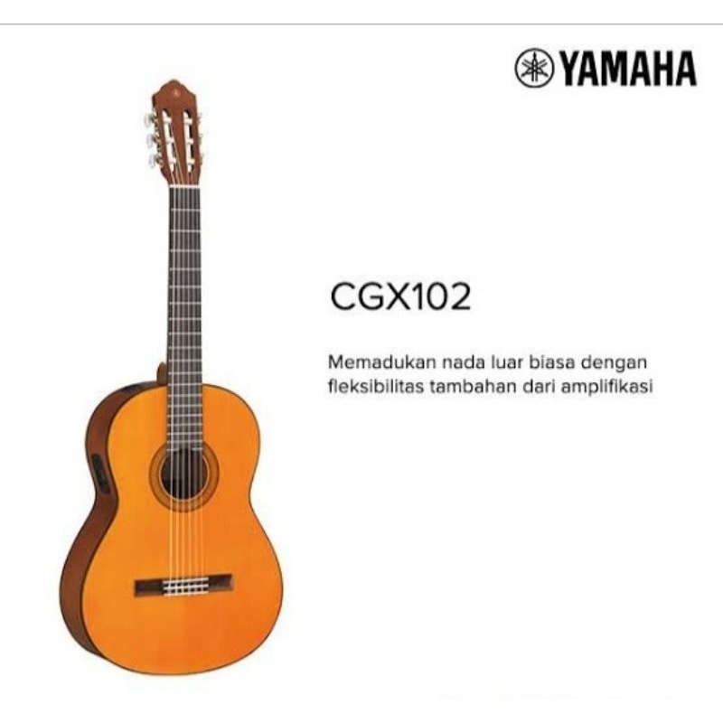 gitar klasik elektrik Yamaha cgx102