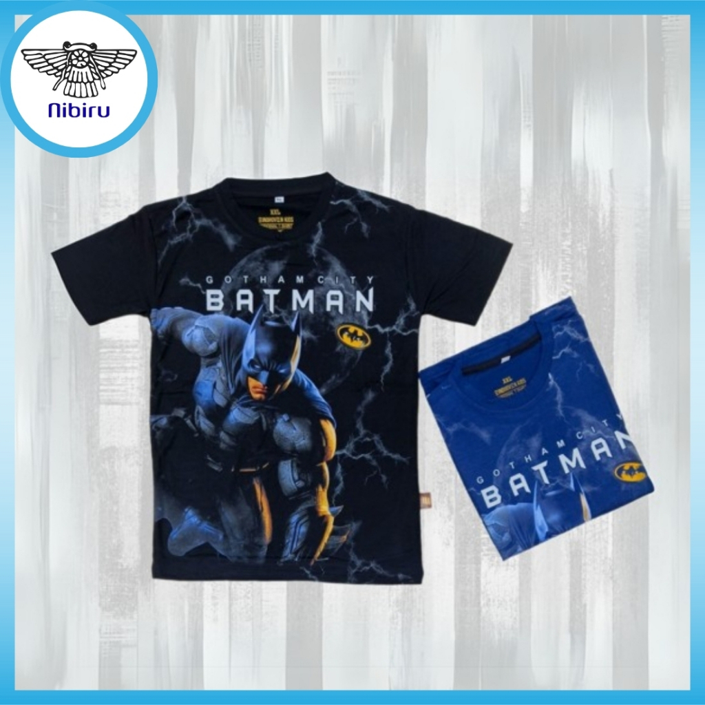 NIBIRU Kaos Anak Laki Superhero Premium