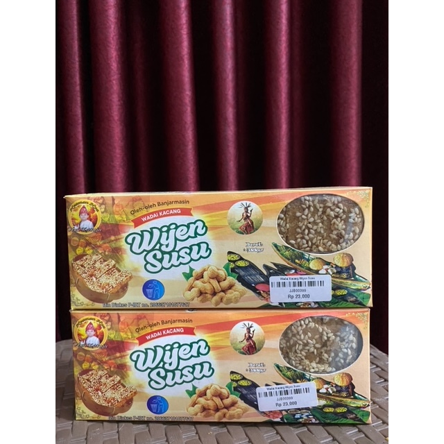 

Wadai Kacang Wijen Susu 300g | Kue Kering | Kue Kacang | Oleh Oleh Kalimantan