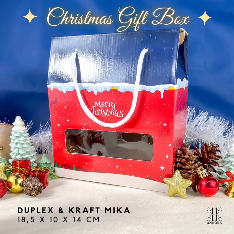 

Christmas Box | Box Natal bagi yang mau di bungkus untuk gift