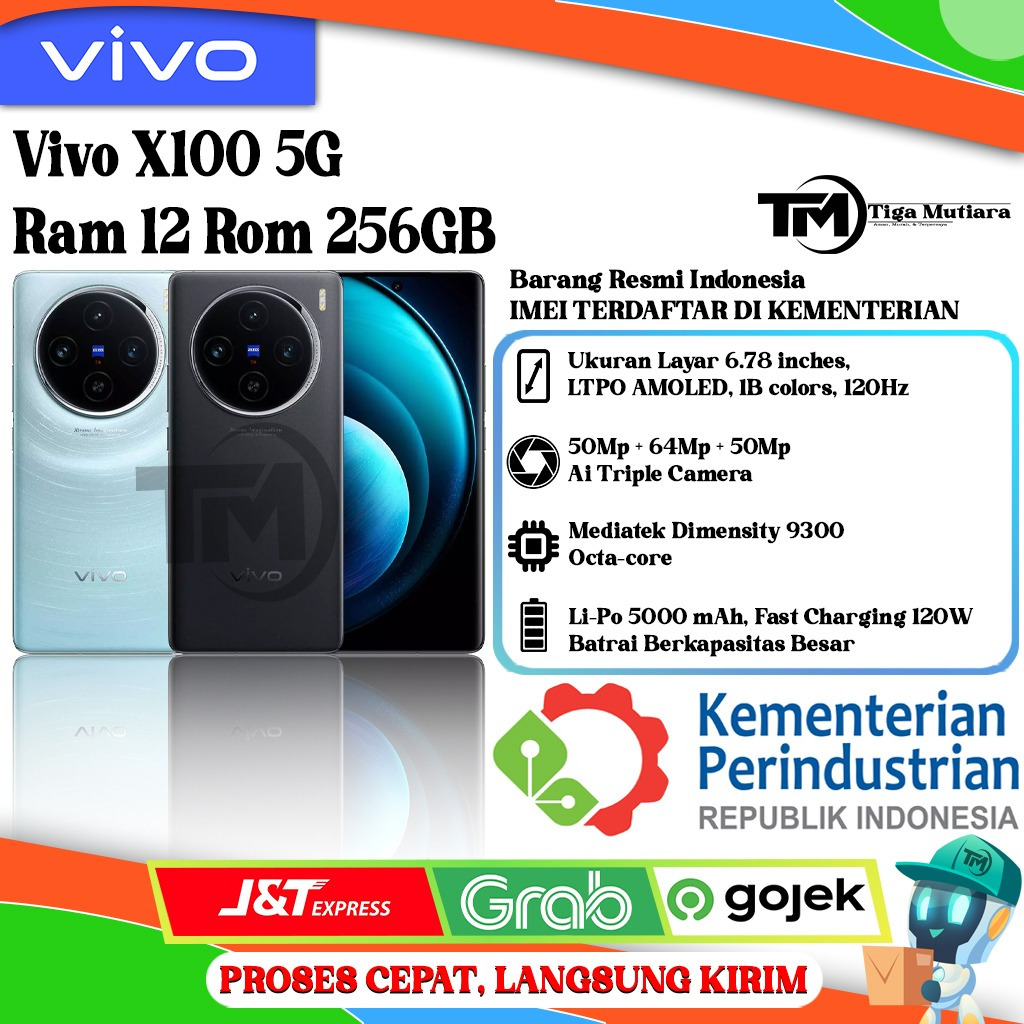 Vivo X100 5G Ram 12 Rom 256GB