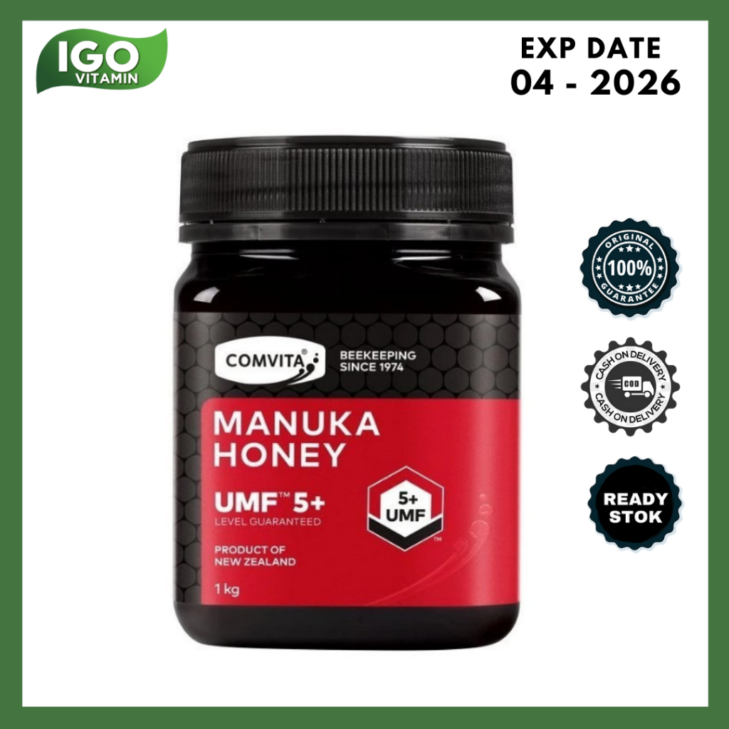 

Madu Comvita Manuka Honey UMF 5+ 1kg Asli New Zealand