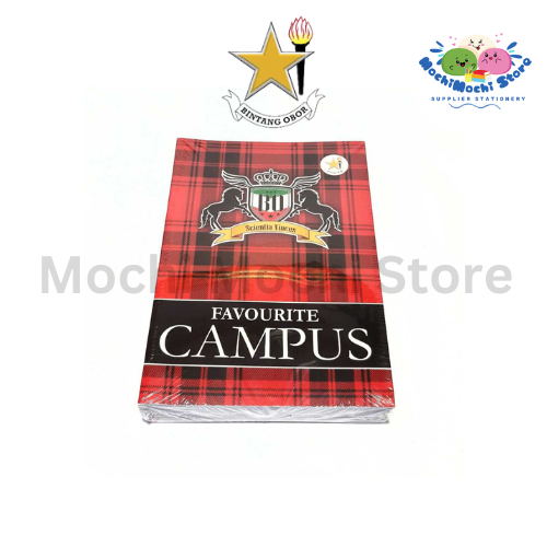

Ay00! Buku Tulis Campus Favourite 50 Lembar (1 Pack Isi 10 Buku) Buku Tulis Favourite 50 Lembar