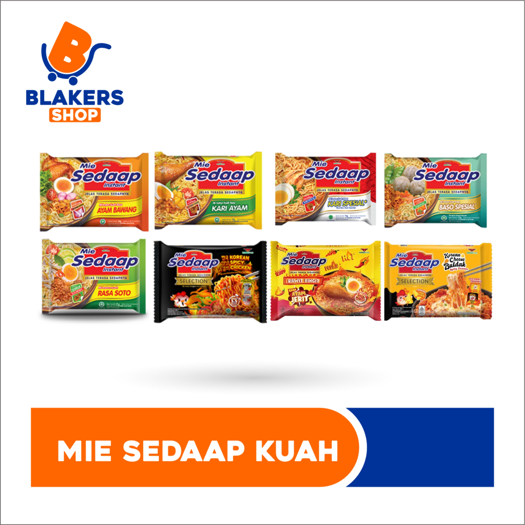 

Mie Sedaap Kuah All Varian 5 pcs