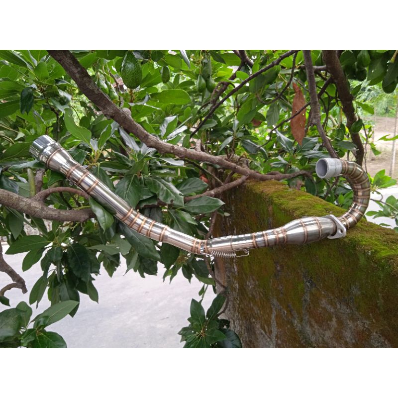 leher knalpot crf full cacing type standrt inlet 50 terlaris