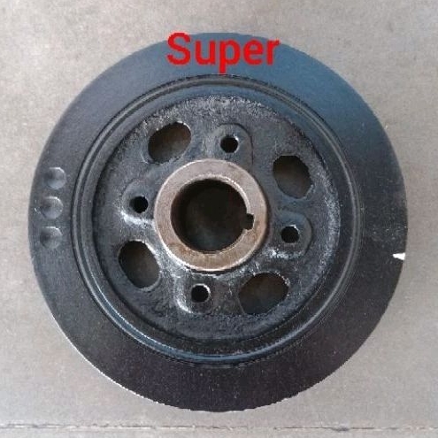 Pully pulley Kro As crank shaft KF40 5K kijang super
