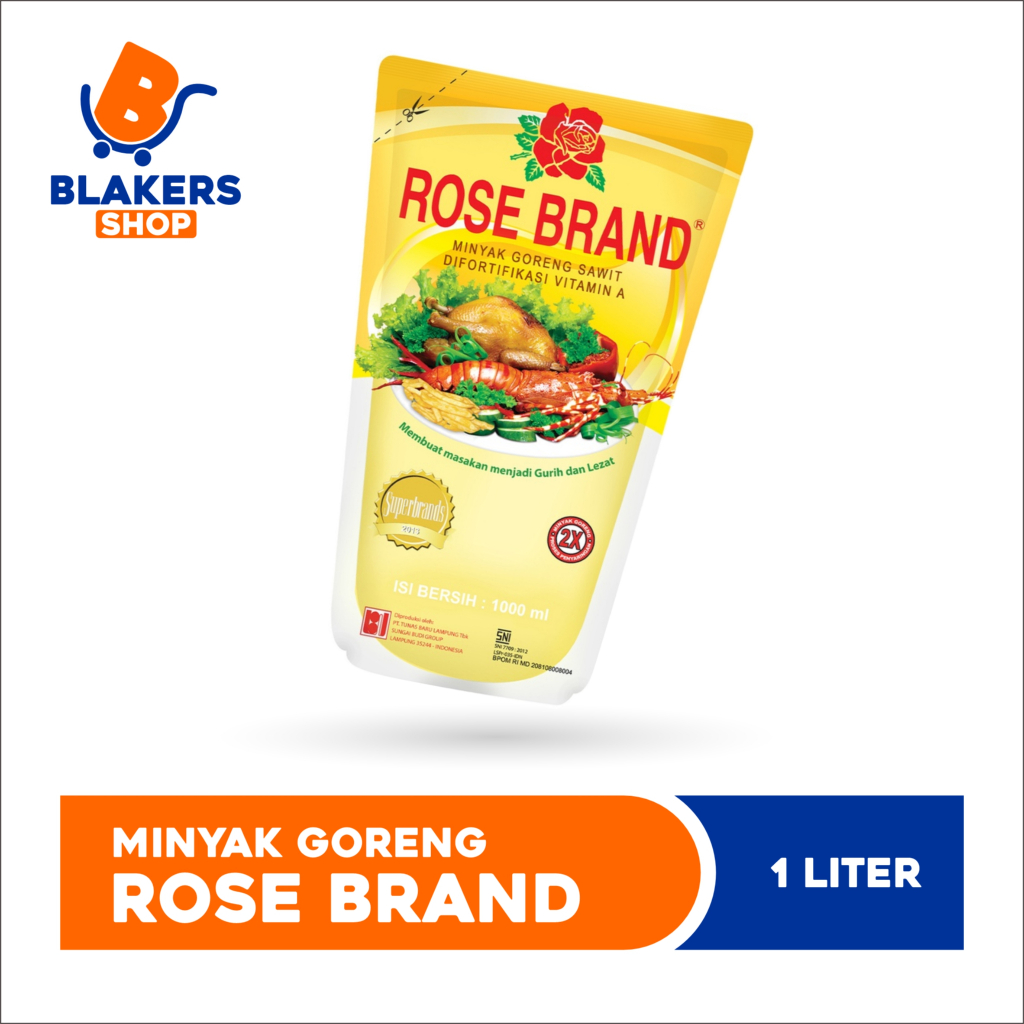 

Rose Brand Minyak Goreng Kemasan 1 Liter Refil