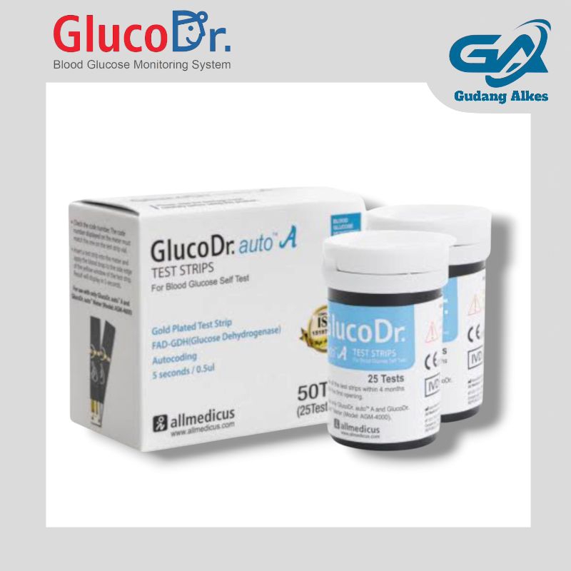 Strip Gluco Dr Auto AGM 4000  Strip Gluco Dr Auto Kode 71  Isi Ulang Gluco Dr Auto