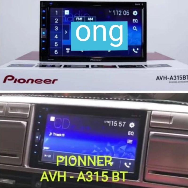 anti gores head unit pionner AVH A315 BT