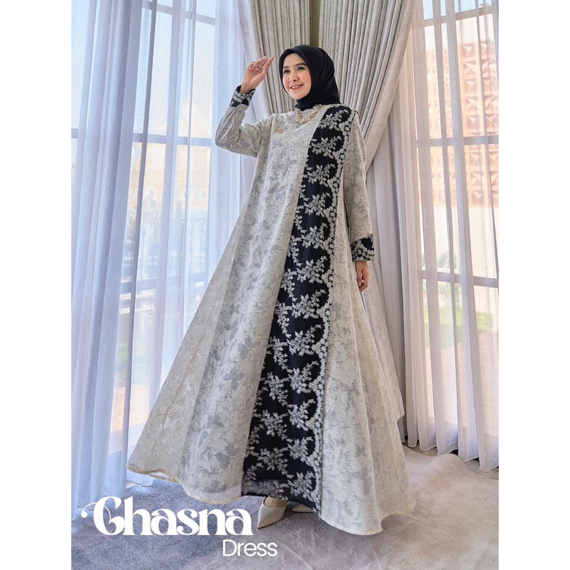 GAMIS MAREVI ORIGINAL TERBARU // MAREVI SERIES  CHASNA DRESS //JUMBO DAN STANDAR