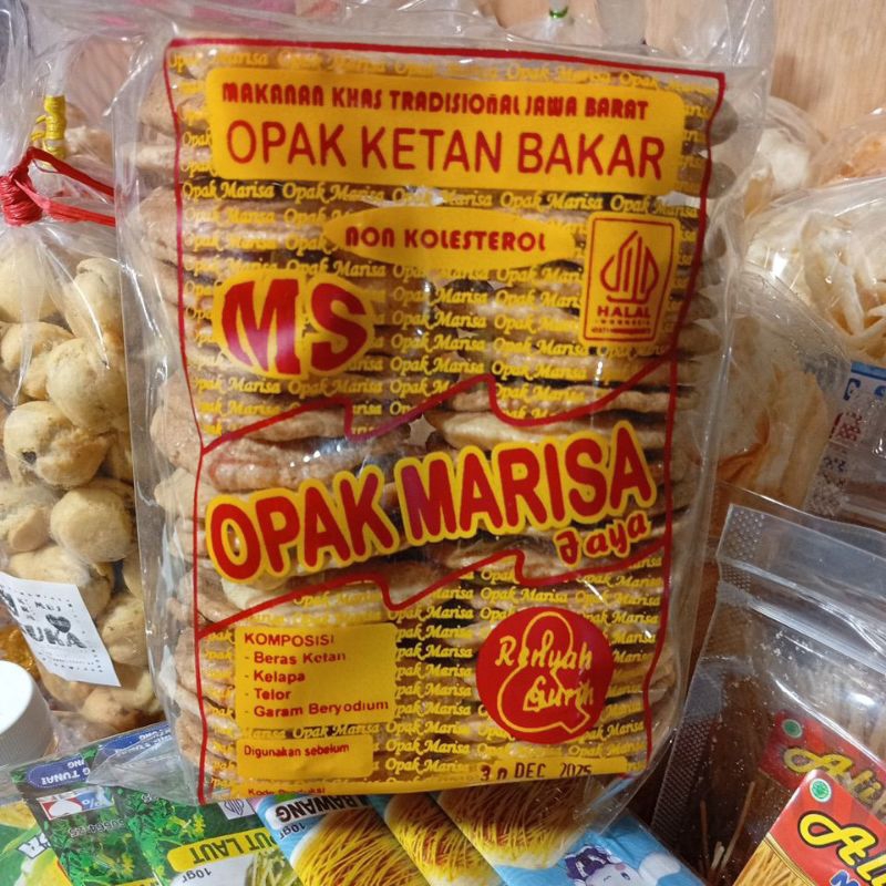 

opak ketan bakar non kolesterol 190gr