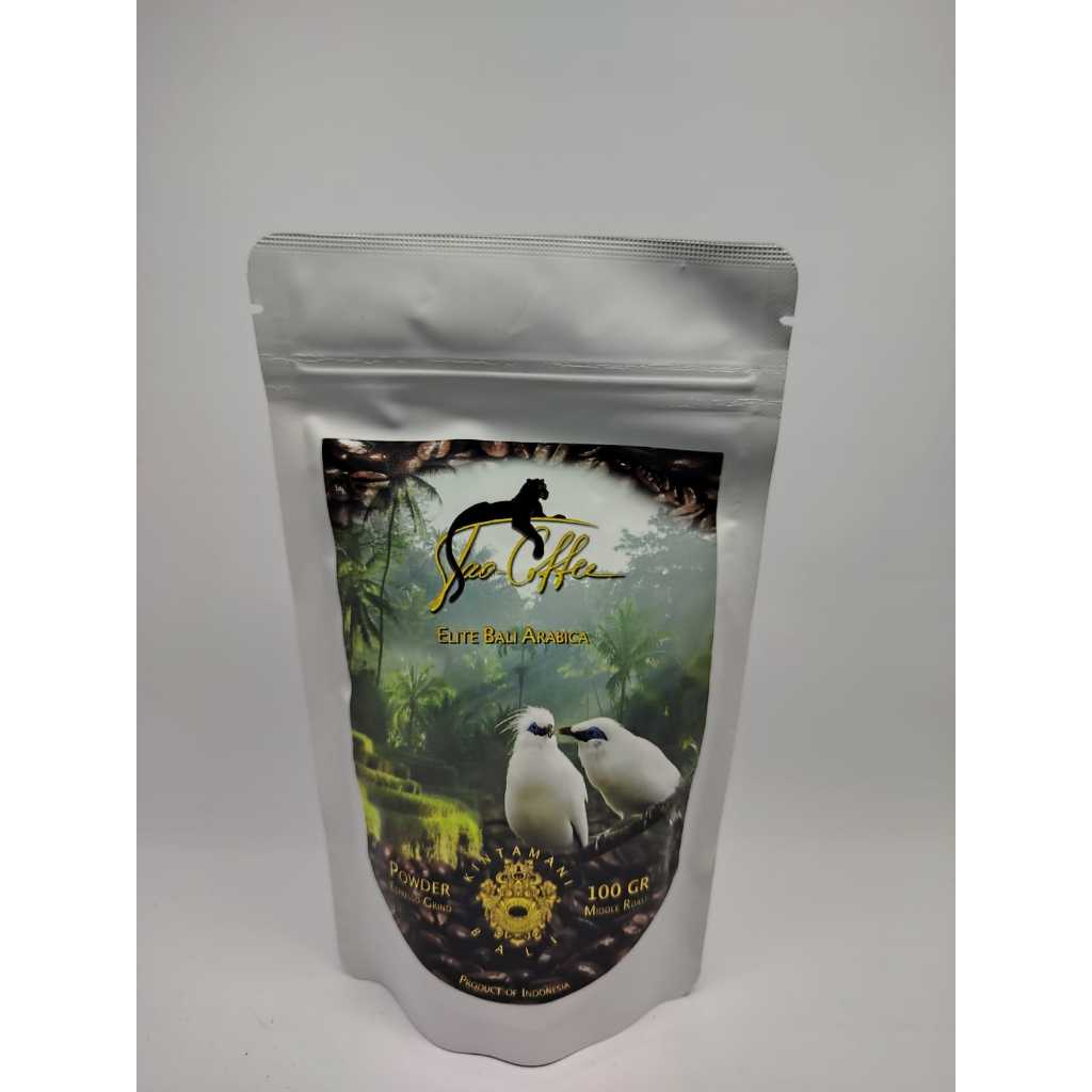 

Kopi Bubuk TAO-COFFEE Elite Arabica 100gr Khas Bali