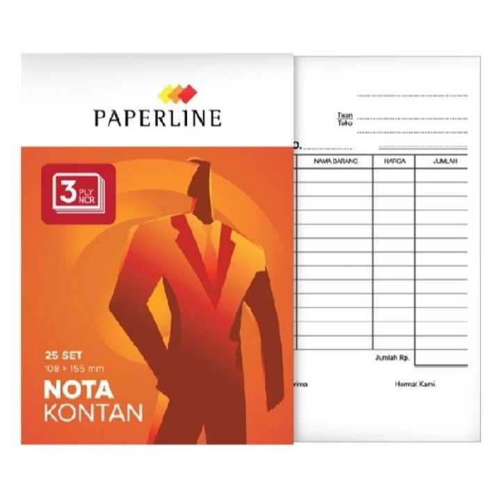 

Buku Nota Kontan NCR KECIL Paperline Rangkap 3 (3 Ply)