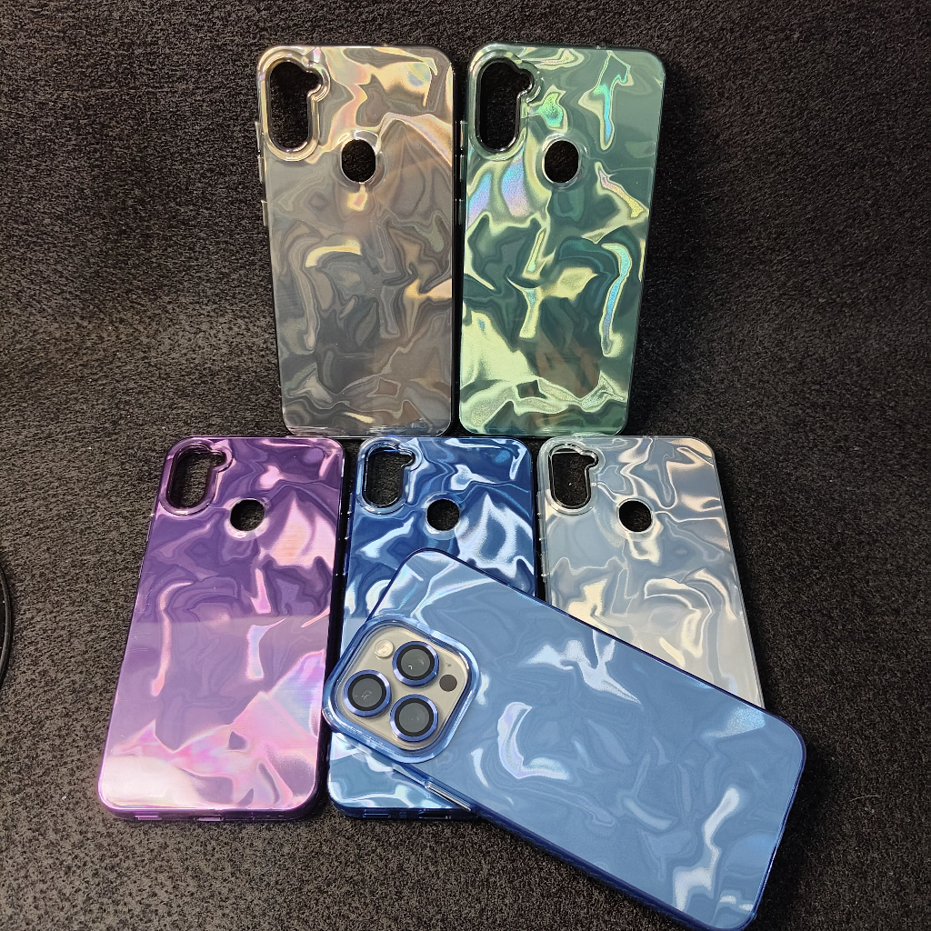 NEW Waterry Textured Ripple Case Gradient Hardcase / Casing Hp FOR VIVO V20 V21E V29 V29E V25 V30 V3