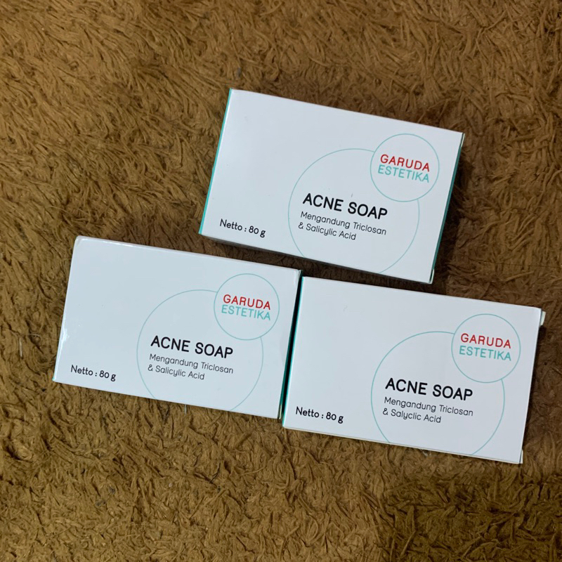 JASTIP ACNE SOAP GARUDA ESTETIKA DR GANDA BPOM