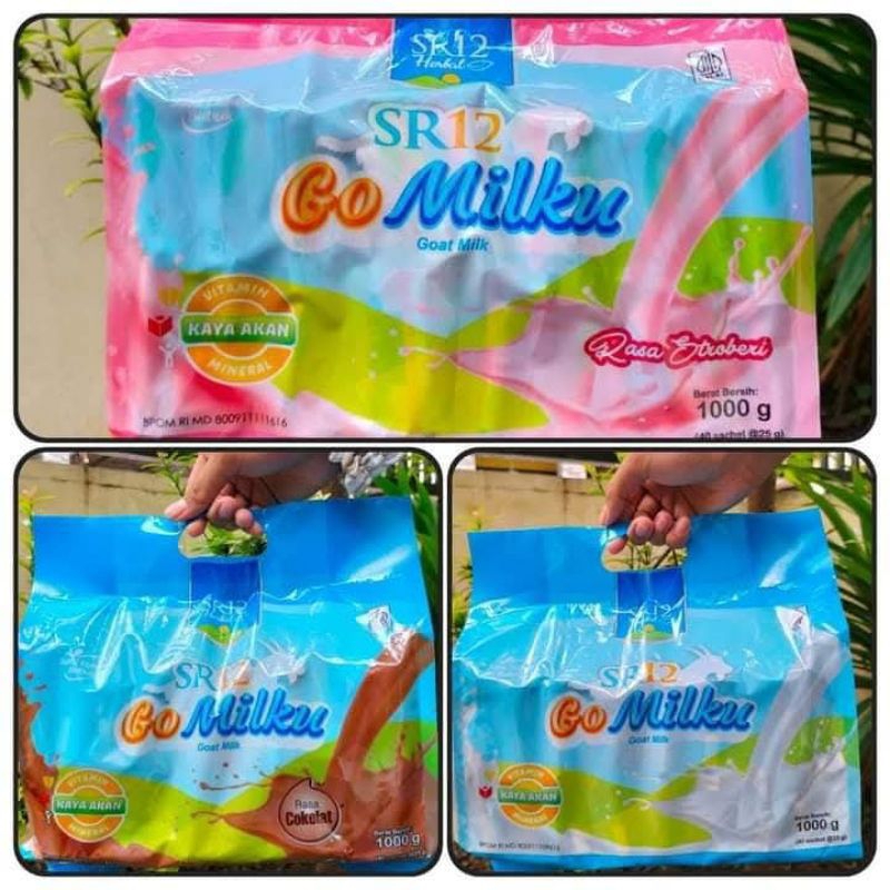 

GOMILKU Sachet SR12 Susu Kambing Etawa isi 40pcs