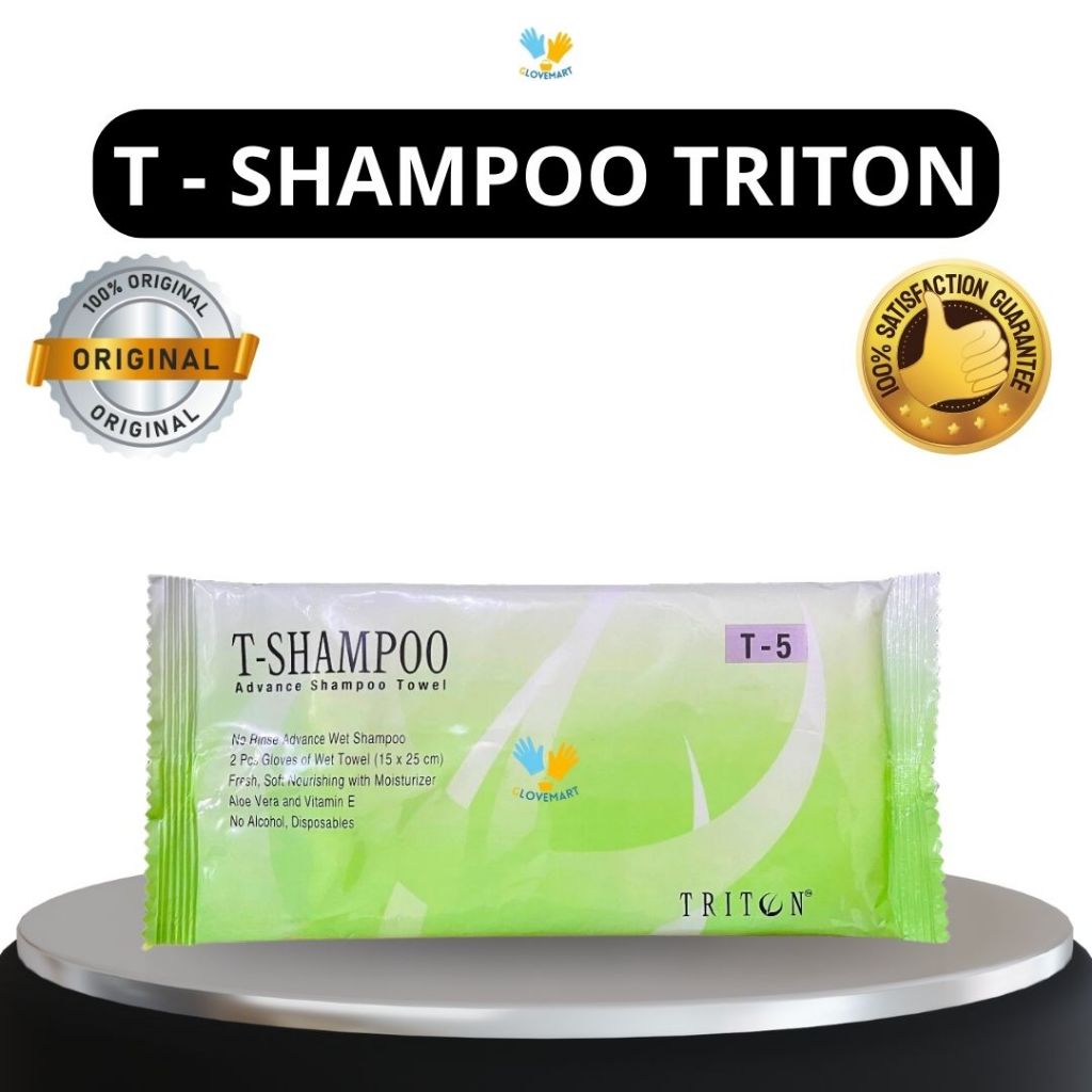 T Shampoo / Triton Towel Shampoo / Shampoo Tanpa Bilas