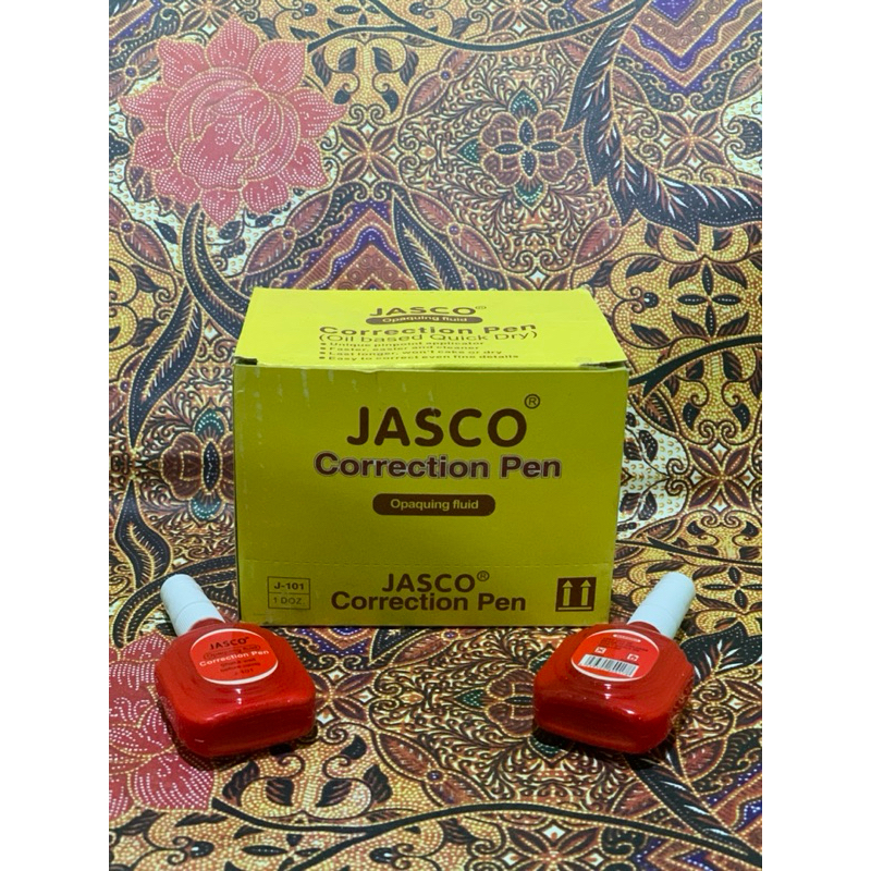

CORRECTION PEN JASCO BOTOL MERAH J-101