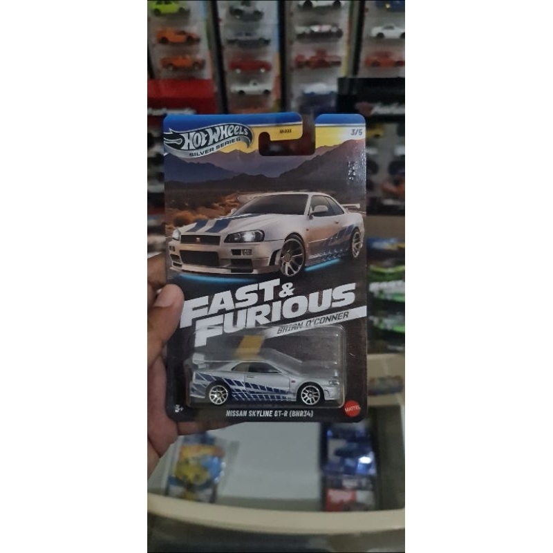 Hotwheels Nissan Skyline R34 FF Brian
