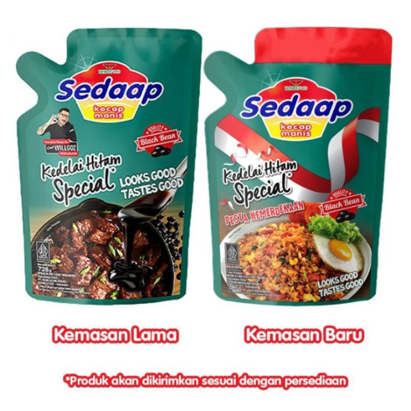

Sedaap Kecap Manis Kedelai Hitam Spesial 520ml