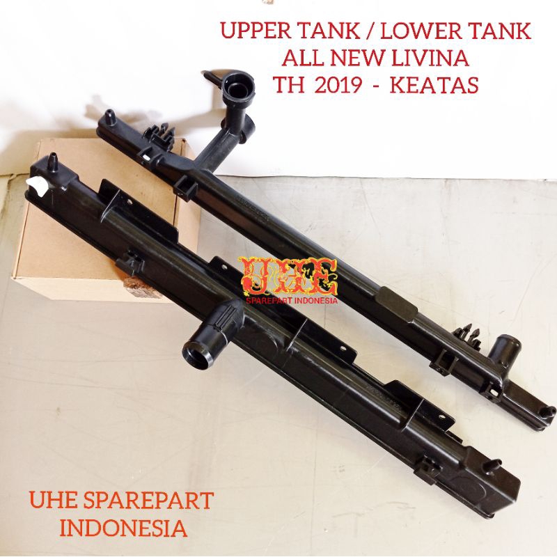 UPPER TANK LOWER TANK ALL NEW LIVINA ORI RADIATOR COVER TUTUP ATAS BAWAH