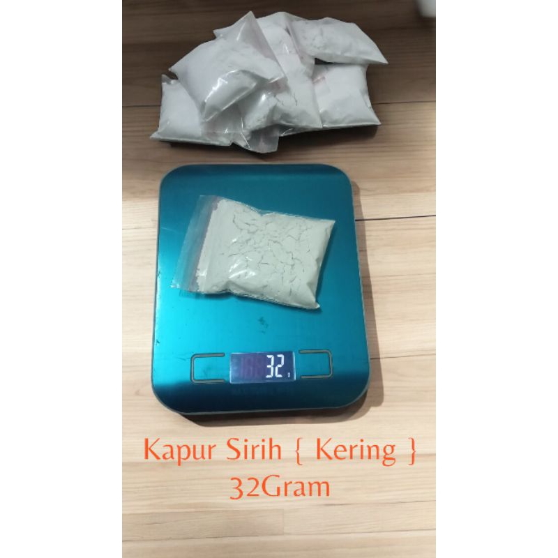 

kapur sirih { 32gram } kering