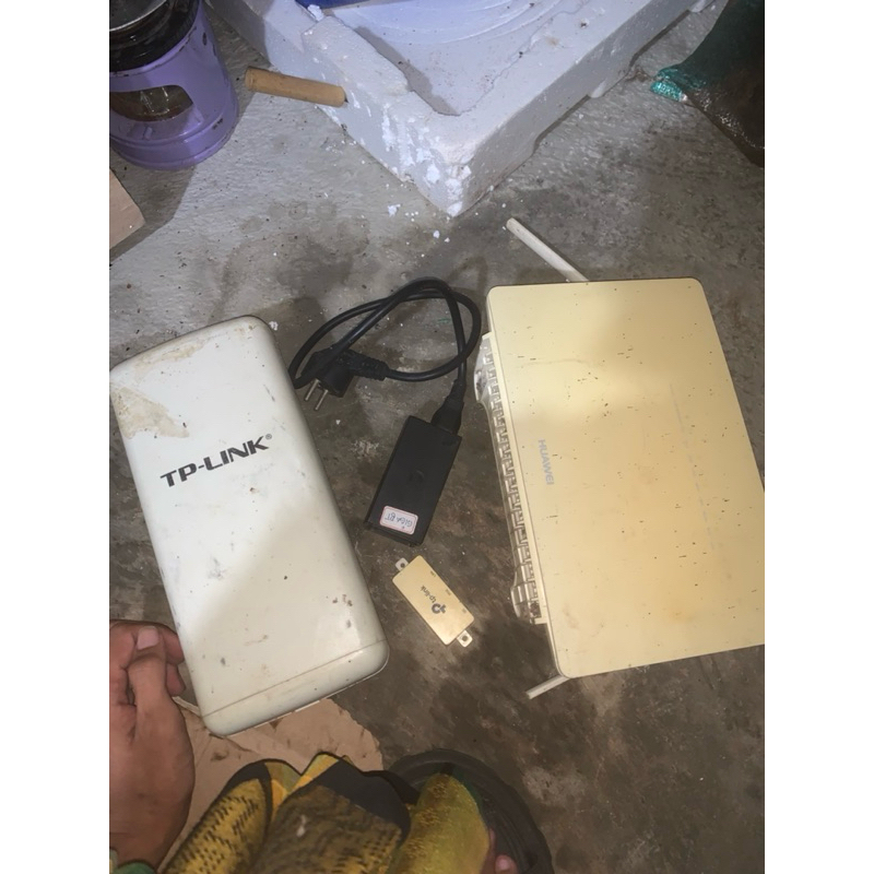 MODEM HUAWEI, TP LINK OUTDOOR, POE GIGABIT