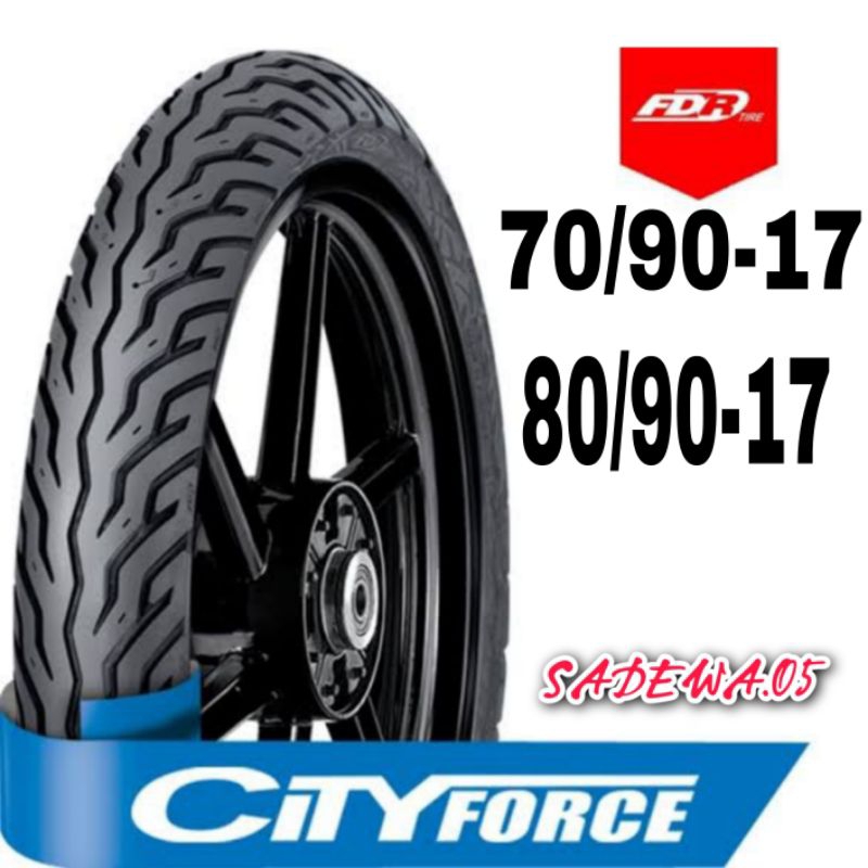 BAN FDR CITYFORCE 70/90-17 80/90-17 BAN MOTOR RING17
