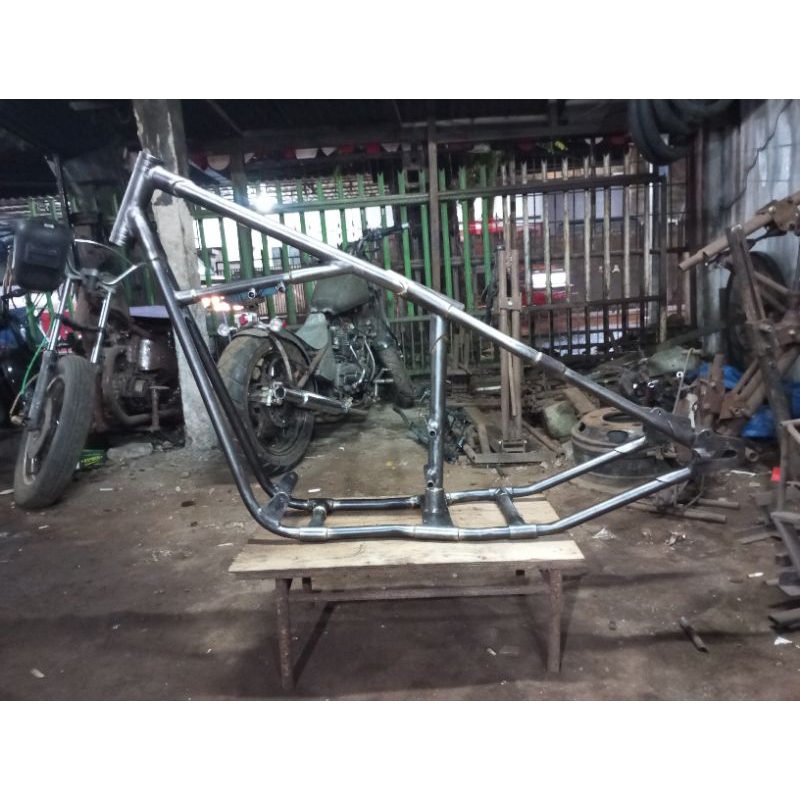 frame Chopper rigid full soket cor kuningan