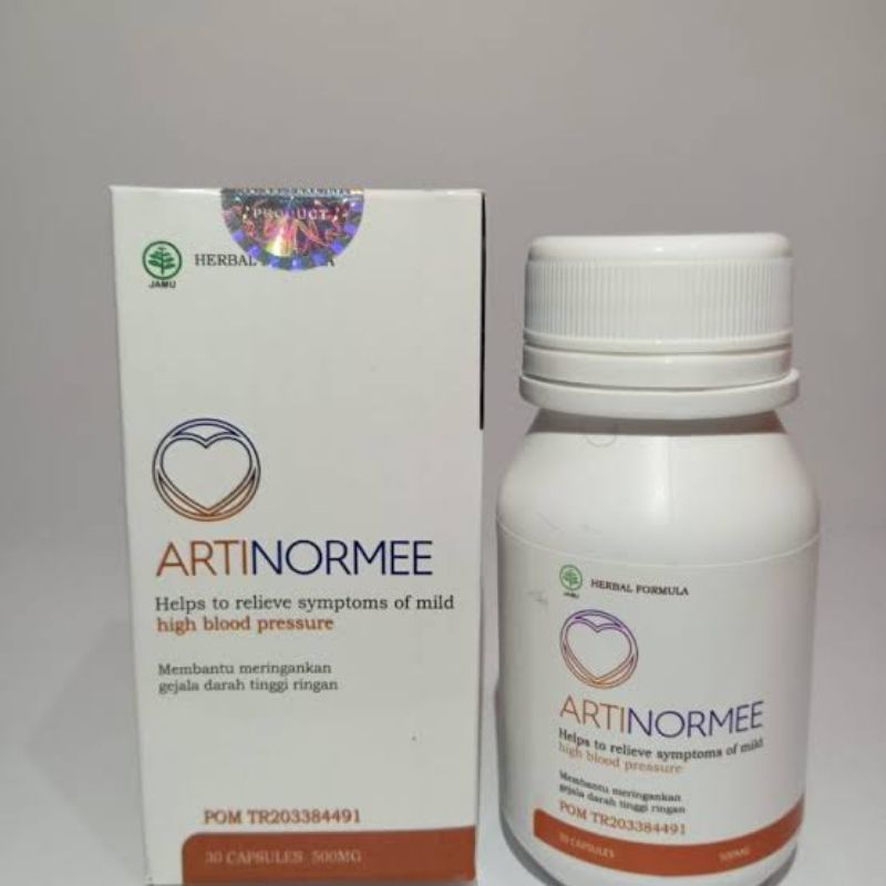 Artinormee Asli Original Artinormee Obat Hipertensi Darah Tinggi Herbal