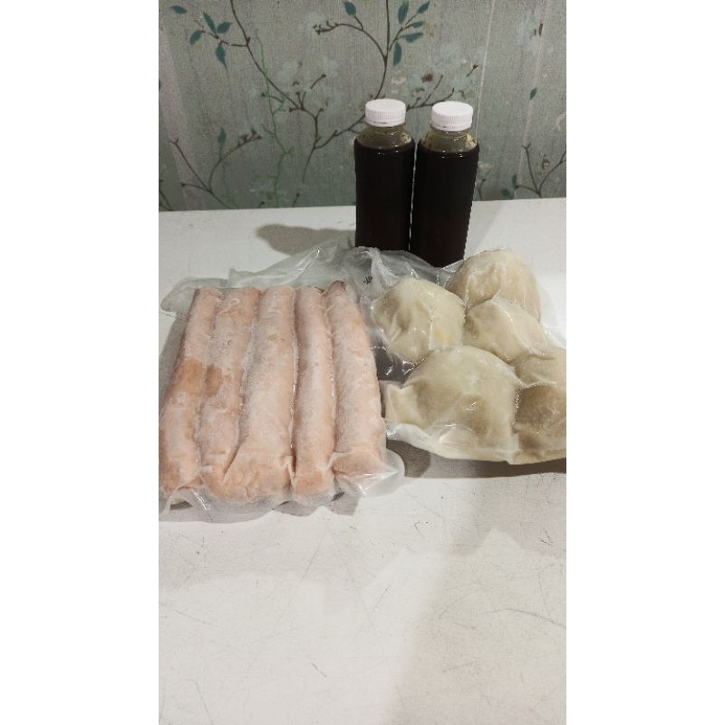 

Pempek Kapal selam/ Udang