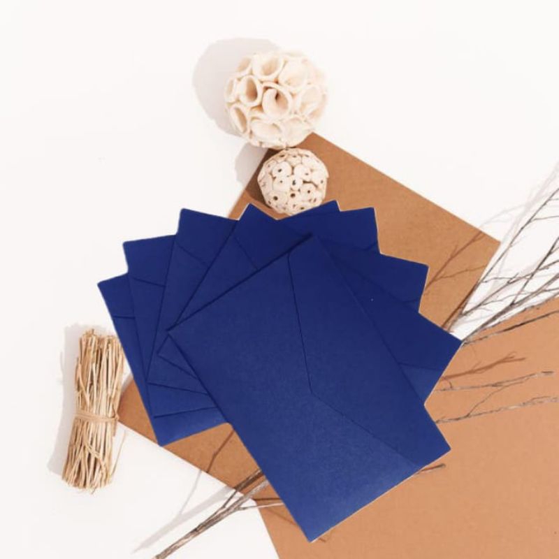 

Amplop Vintage Biru Navy Ukuran A5 Aesthetic