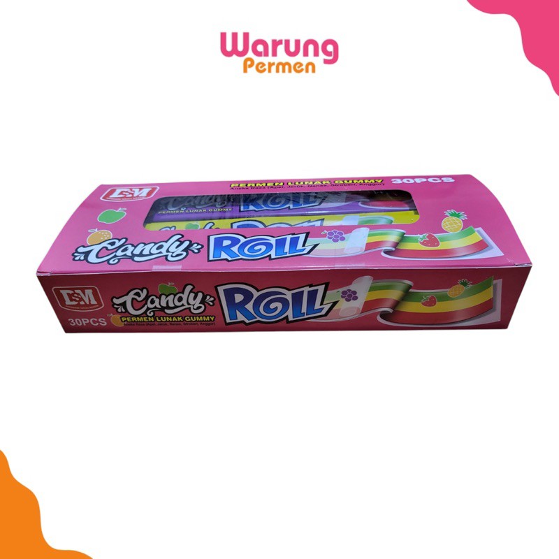 

DSM Candy Rolls 30pcs / DSM Permen Lunak Gummy 30pcs