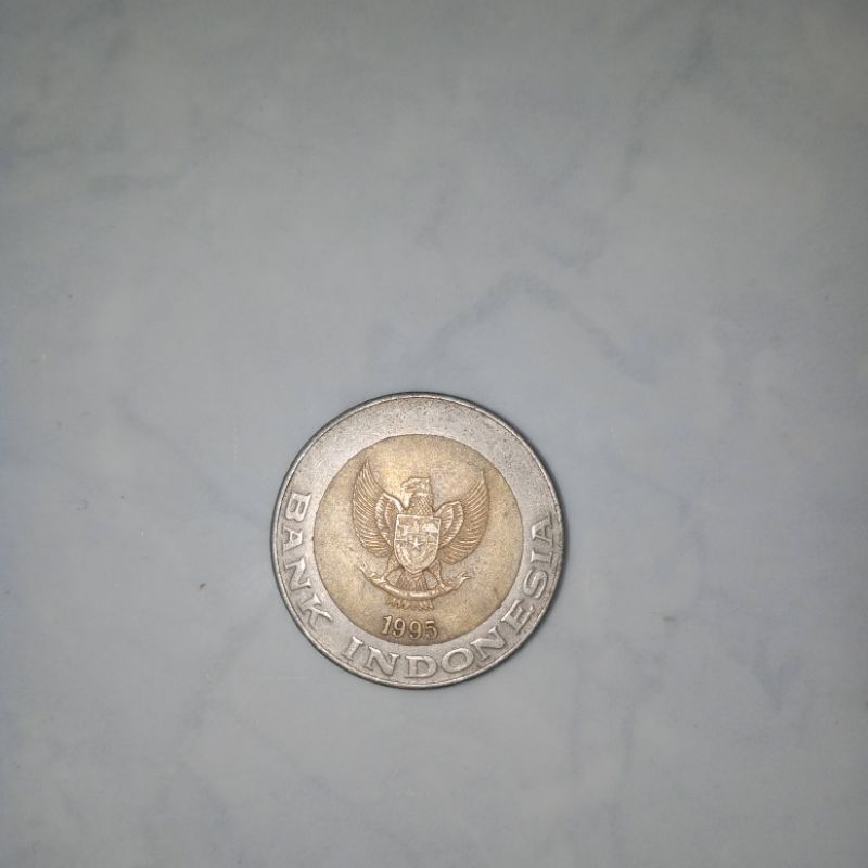 UANG KOIN 1000 KELAPA SAWIT TAHUN 1995 ASLI.