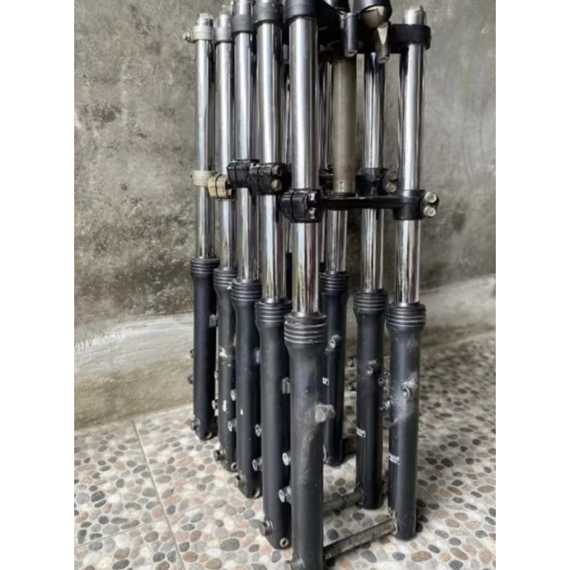 sok depan ninja rr, sokbeker depan ninja rr original