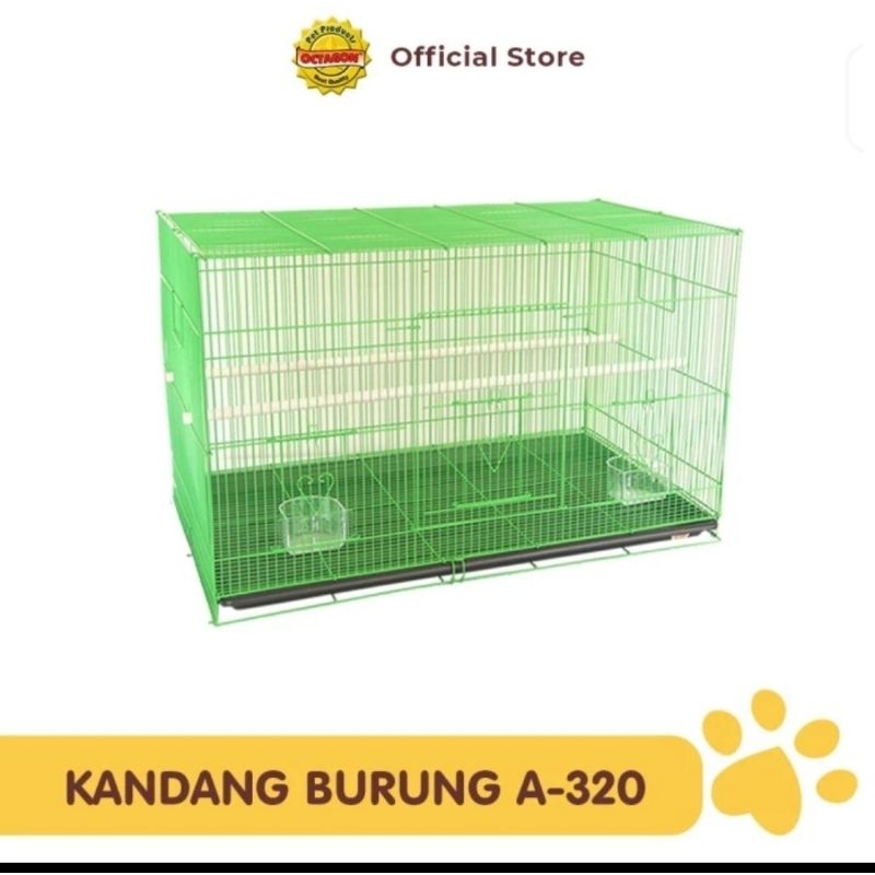 Kandang Burung Octagon besar/kelinci kucing hamster sugar glider dll