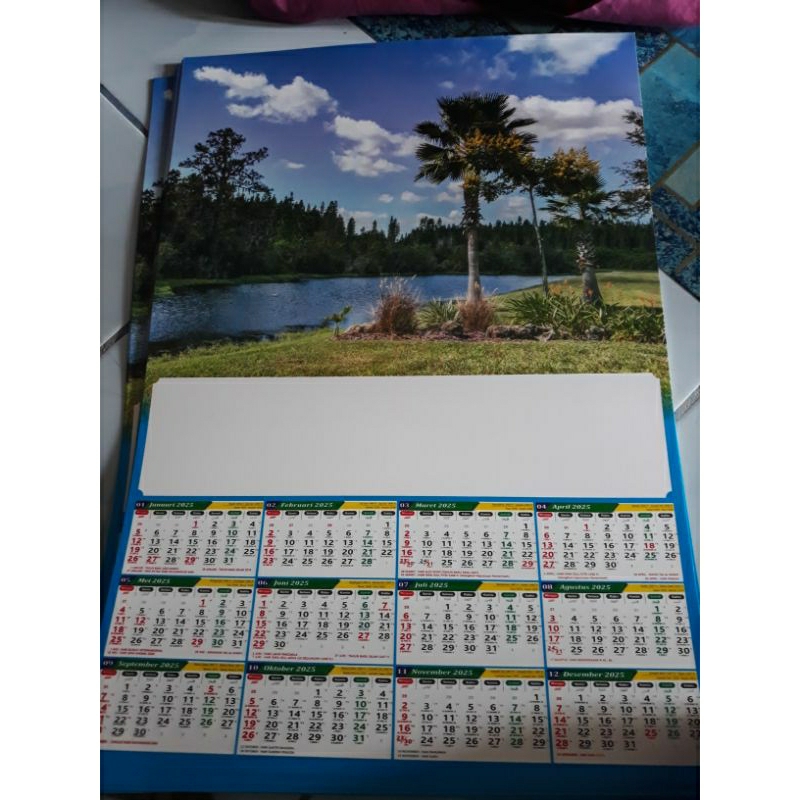 

Poster Kalender 2025 PEMANDANGAN