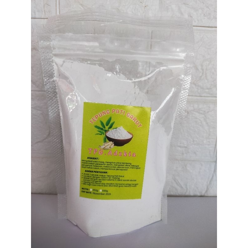 

TEPUNG GARUT/PATI ASAM LAMBUNG/ ANGKRIK/ARROWROOT 250 Gr