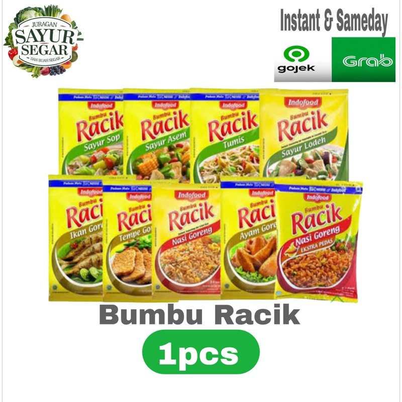 

BUMBU RACIK INDOFOOD sachet 1pcs varian rasa