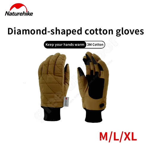 SARUNG TANGAN DIAMOND SHAPED COTTON NATUREHIKE CNH22FS004