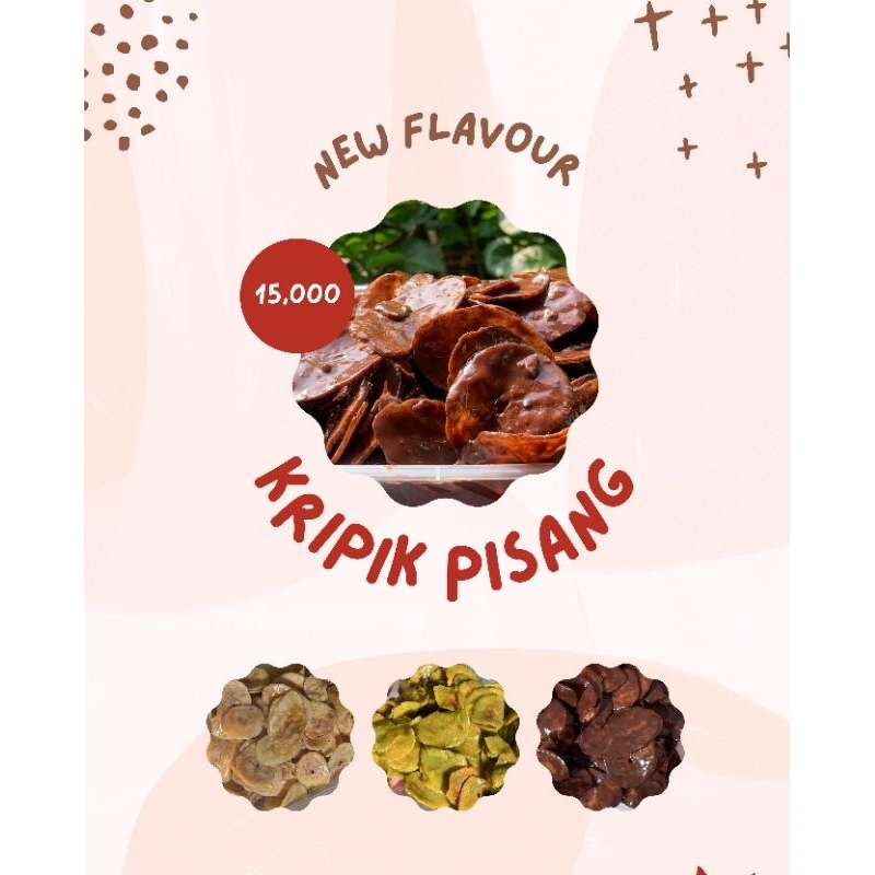 

Kripik Pisang Coklat, Tiramisu & Greentea