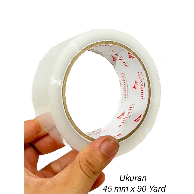 

LAKBAN AUTHORITY 2 INCH 45 MM 90 YARD BENING COKLAT