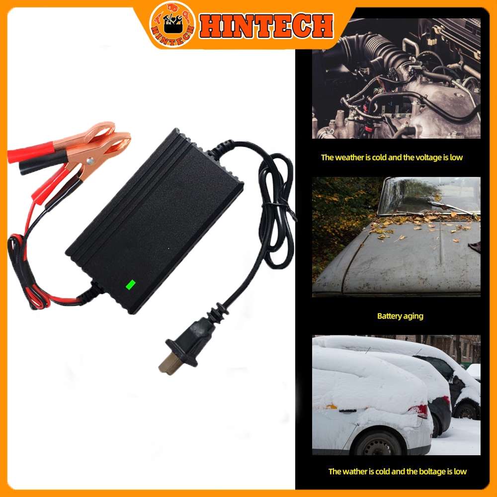 Charger Aki Motor / Cas Aki Motor / Aki Motor Dan Mobil / Pengisi Daya Aki Motor 12V 20AH Pengisi Da