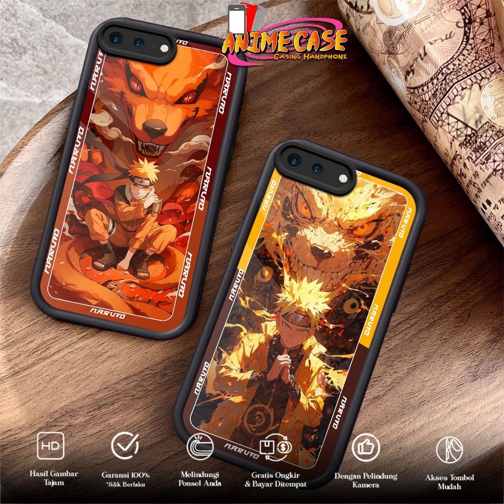 Case IPHONE 7 PLUS 8 PLUS Anime Case Motif NRT Case Hp Casing HP Hardcase Softcase Glossy