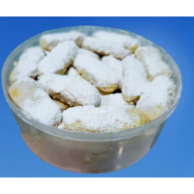

Kue Putri salju keju