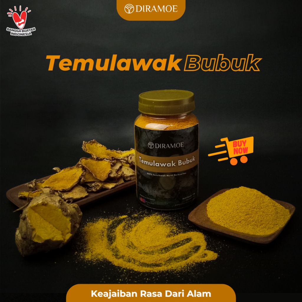 

Temulawak Bubuk Murni 100% Original 100 Gram