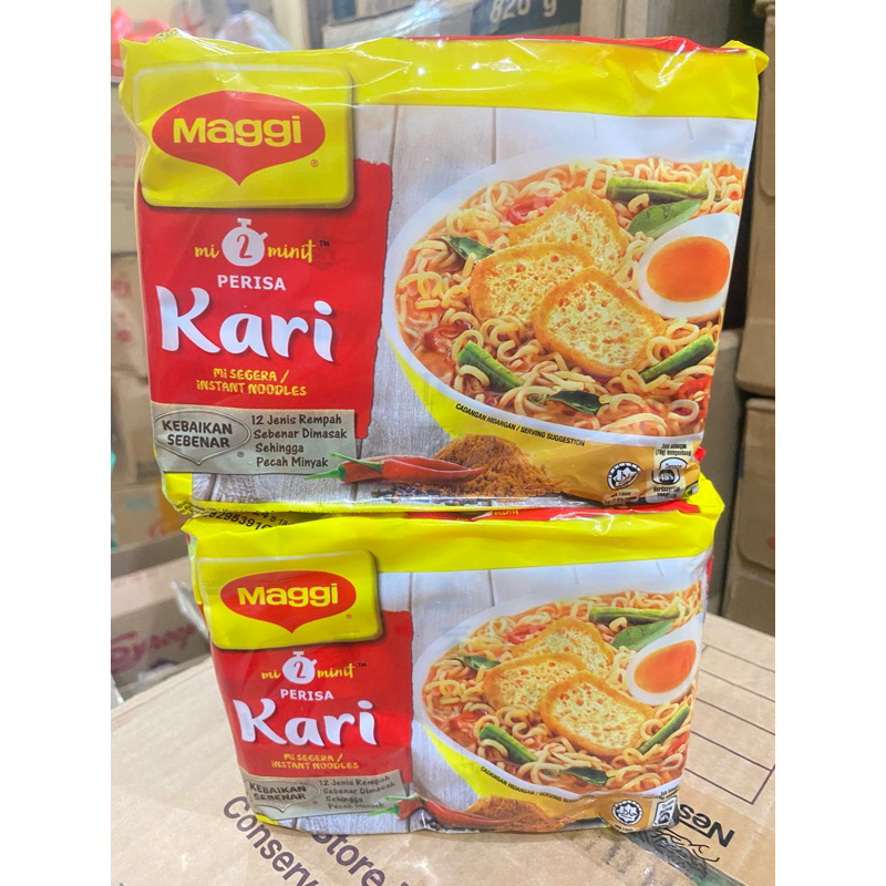 maggi kari  malaysia isi 5 pcs